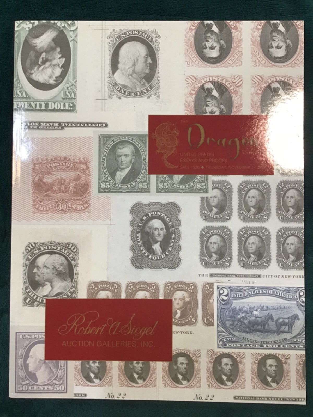 Siegel 1336 The Dragon Collection of United States Essays and Proofs (2024)