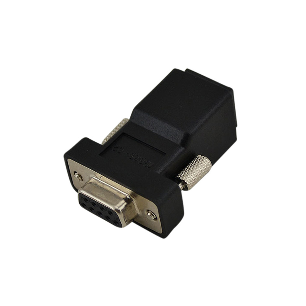 Verifone  13639-02 / 1363902 (NEW NO BOX) .ADAPTER, FEMALE DB9-RJ45,MOLDED