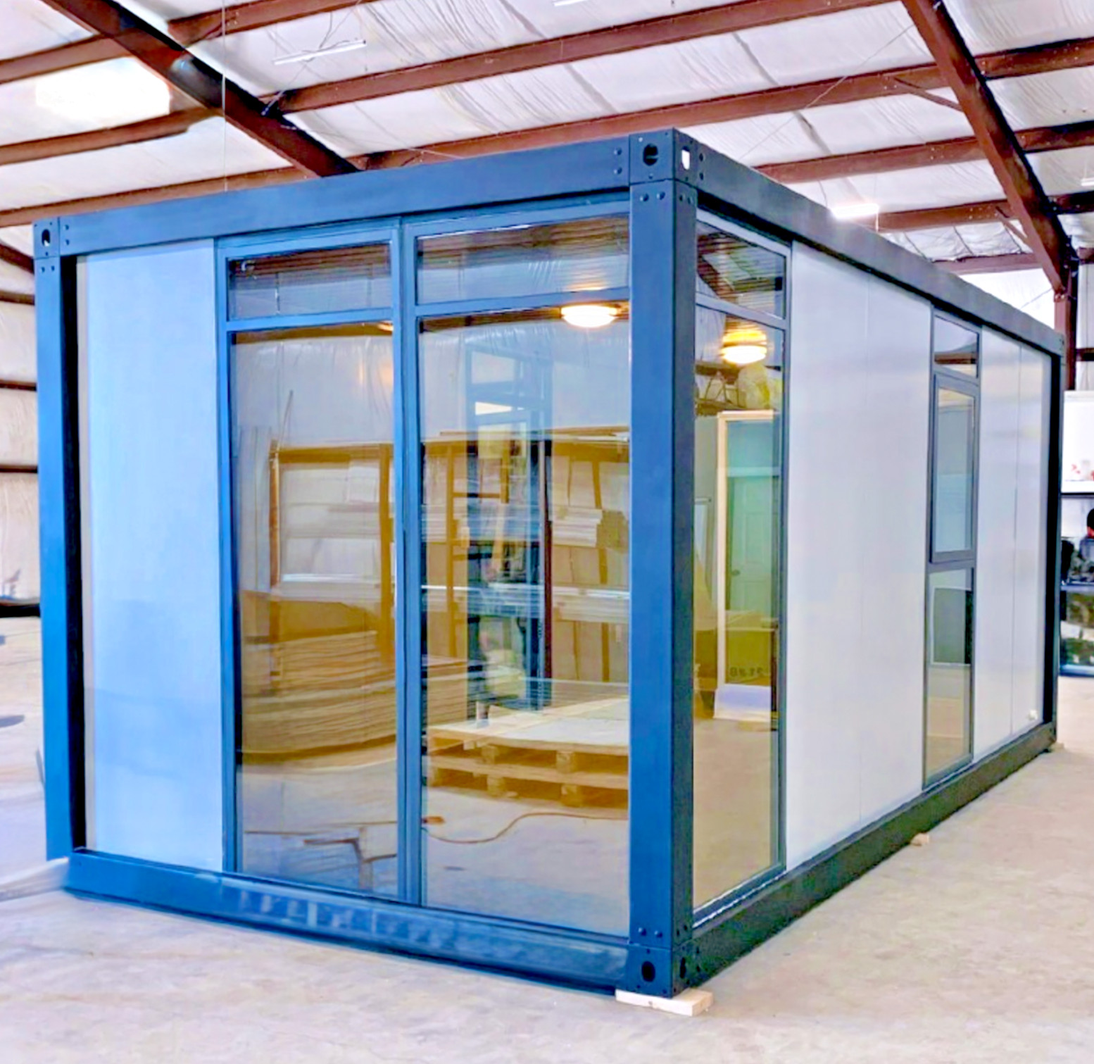 New Custom 20FT container Pod, Rental or home, Portable Living Office w/washroom