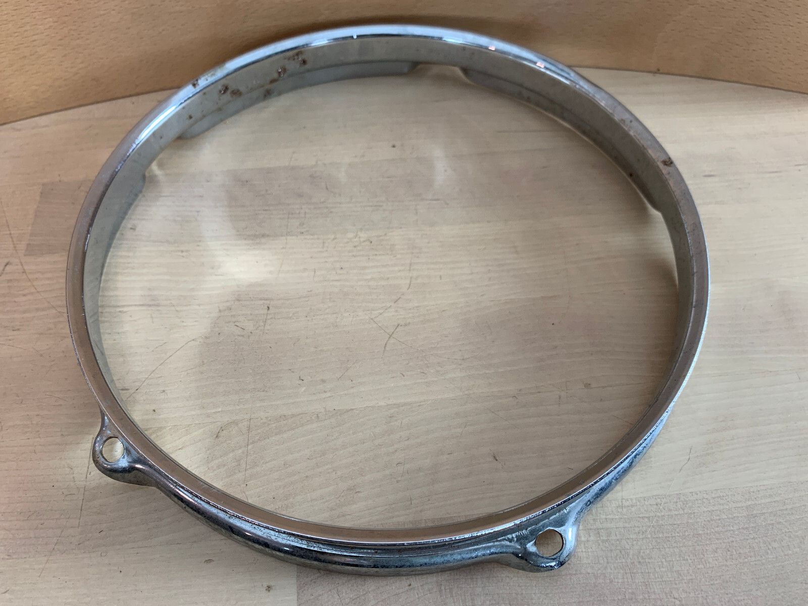 PEARL 70s 80s Vtg 8-Inch 5-Lug RIM Concert Rack Tom Hoop Counterhoop Part Japan