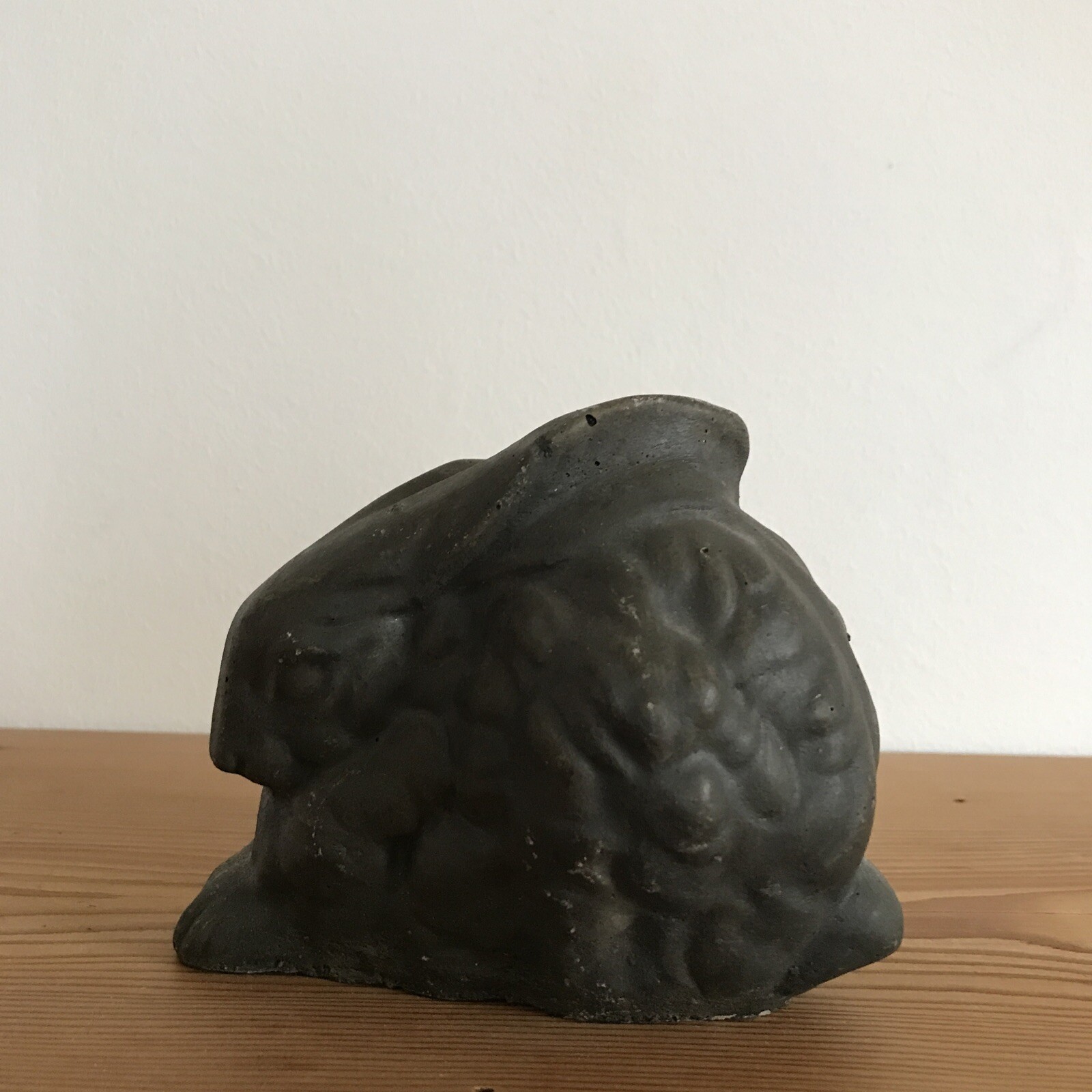 Vintage Cement Bunny Garden Statue