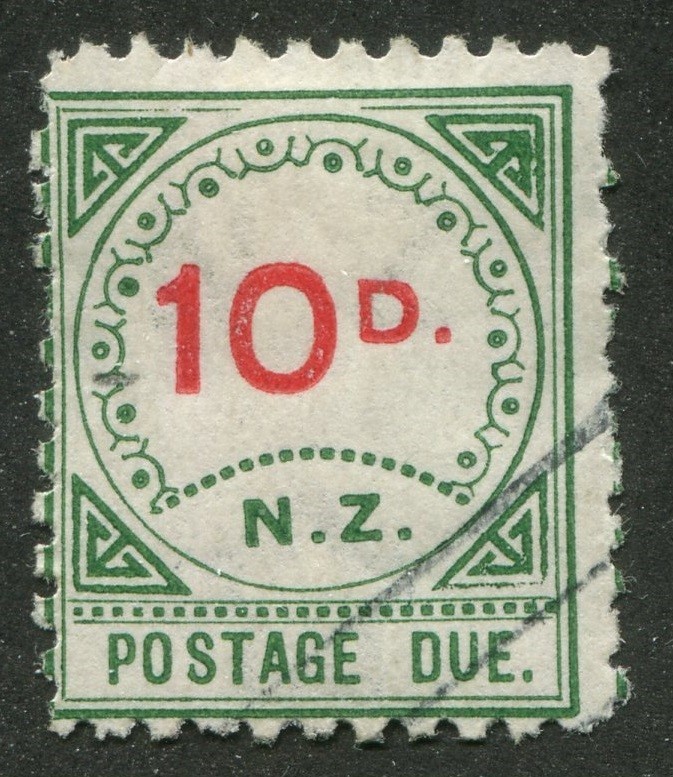 New Zealand J9 Used Postage Due Stamp