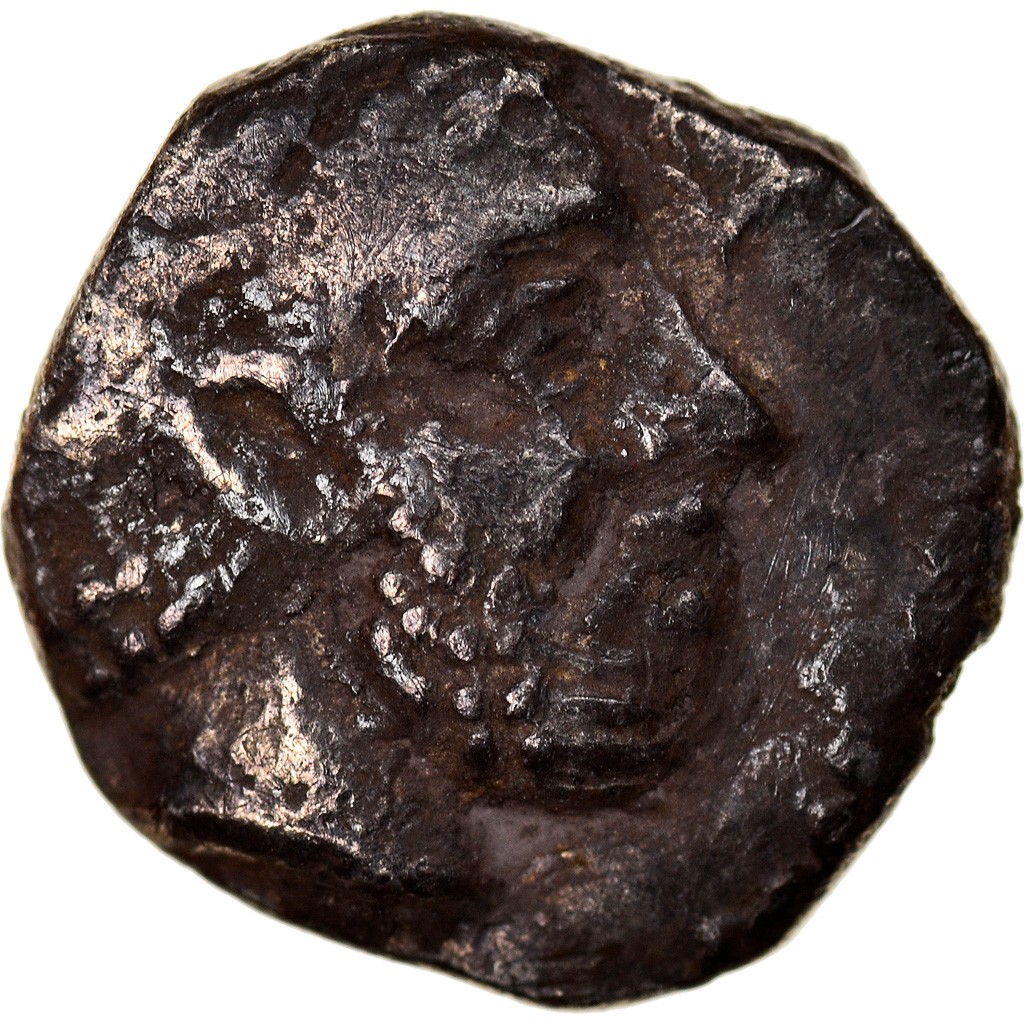 [#878316] Coin, Phoenicia, Arados, Obol, 380-350 BC, EF, Silver, HGC:10-46