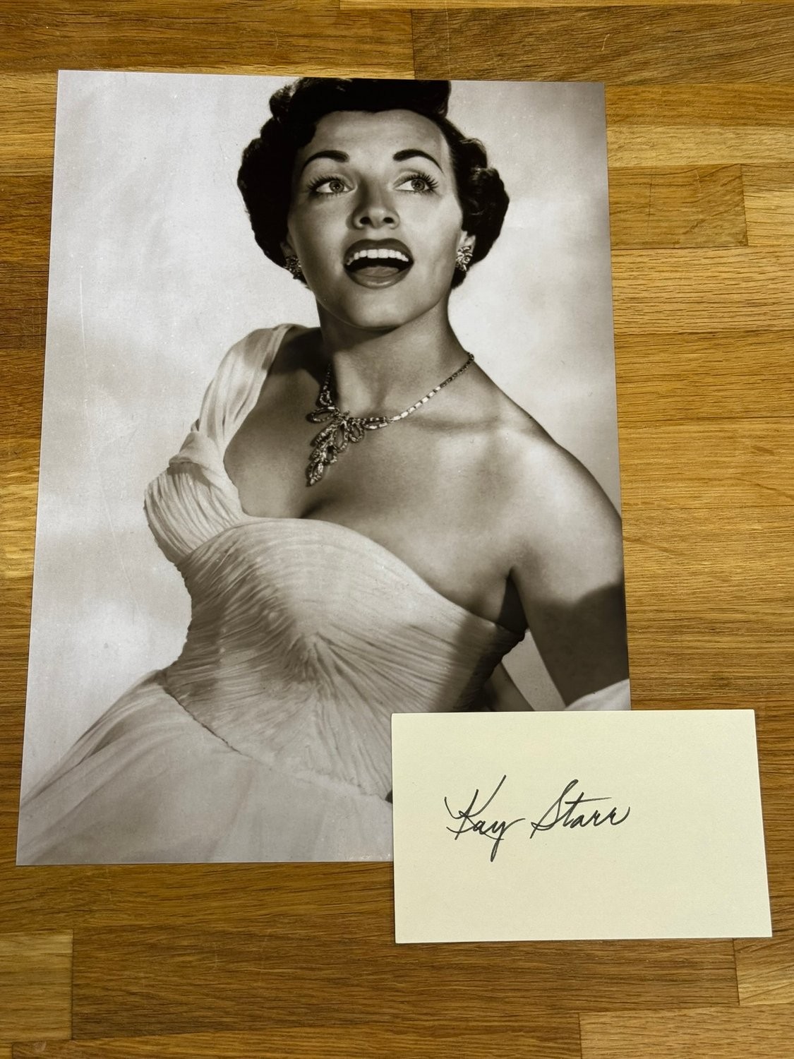 Kay Starr Jazz and Pop Standards, Genuine Autograph