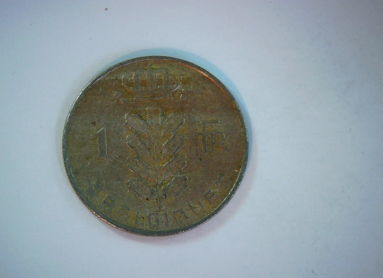 Belgium 1968 1 Franc Belgium 1 Franc (Dutch legend, Baudouin I) Coin