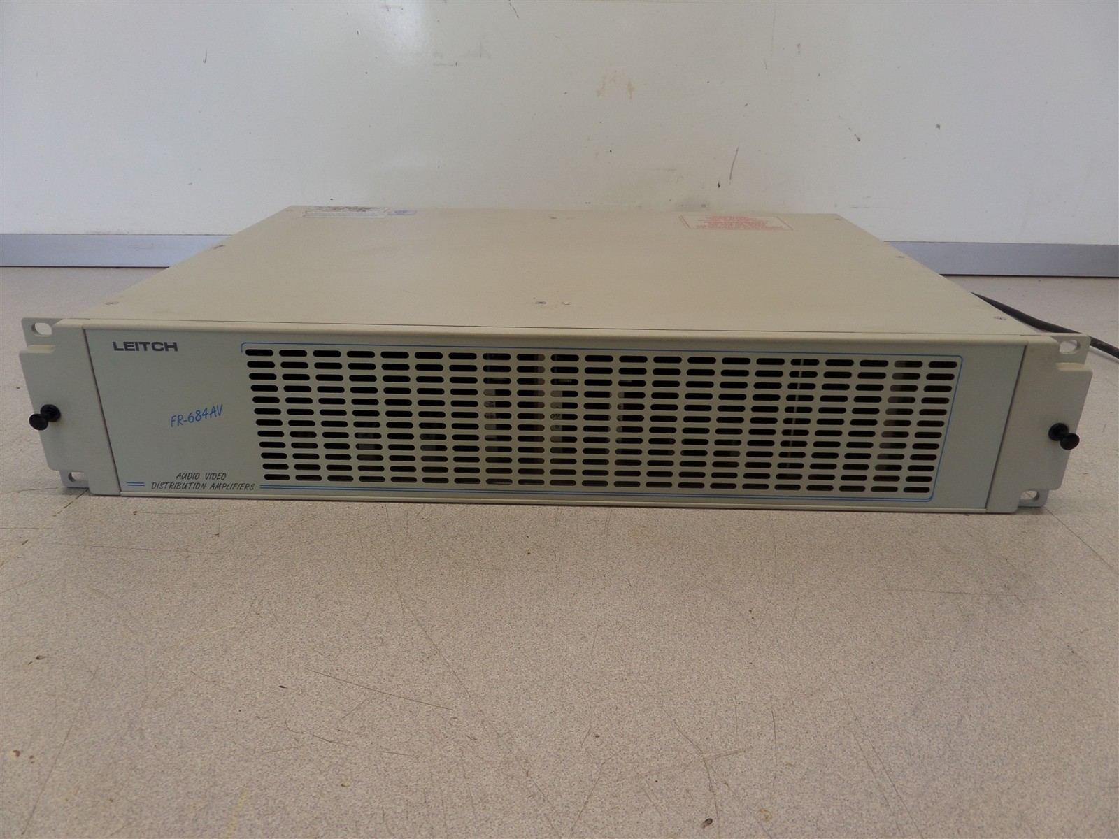 Leitch FR-684AV Audio Video Distribution Amplifier