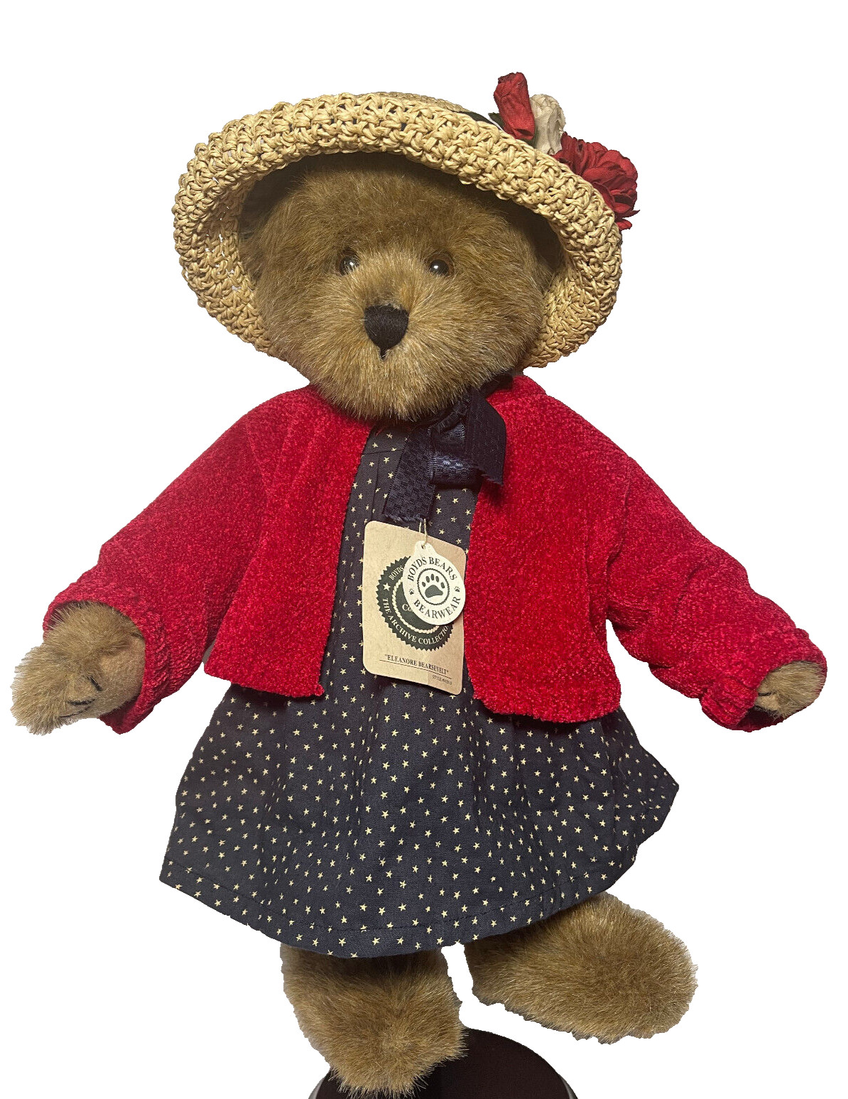Boyds Bears Eleanore Bearsevelt Plush Archive Collection Jointed 16" w/Tag