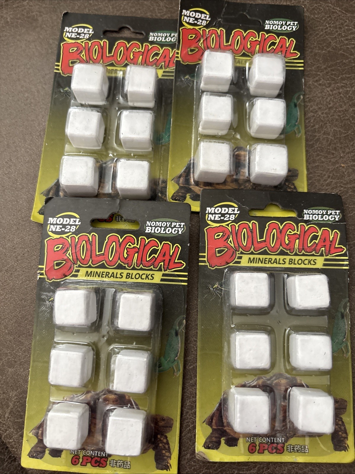 24 CT. Biological Minerals Blocks: Model NE-28 (NEW)