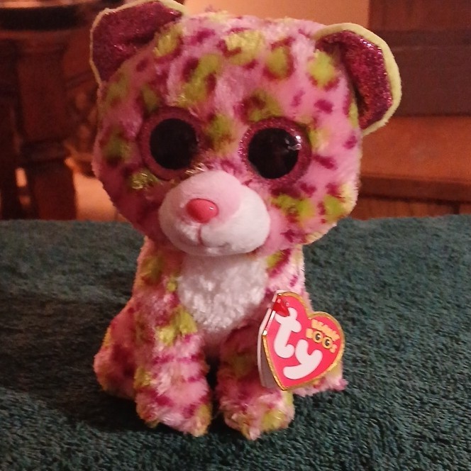 Ty Beanie Boos Lainey Leopard Plush Toy Ages 3-11 Years 3-4 4-7 8-11