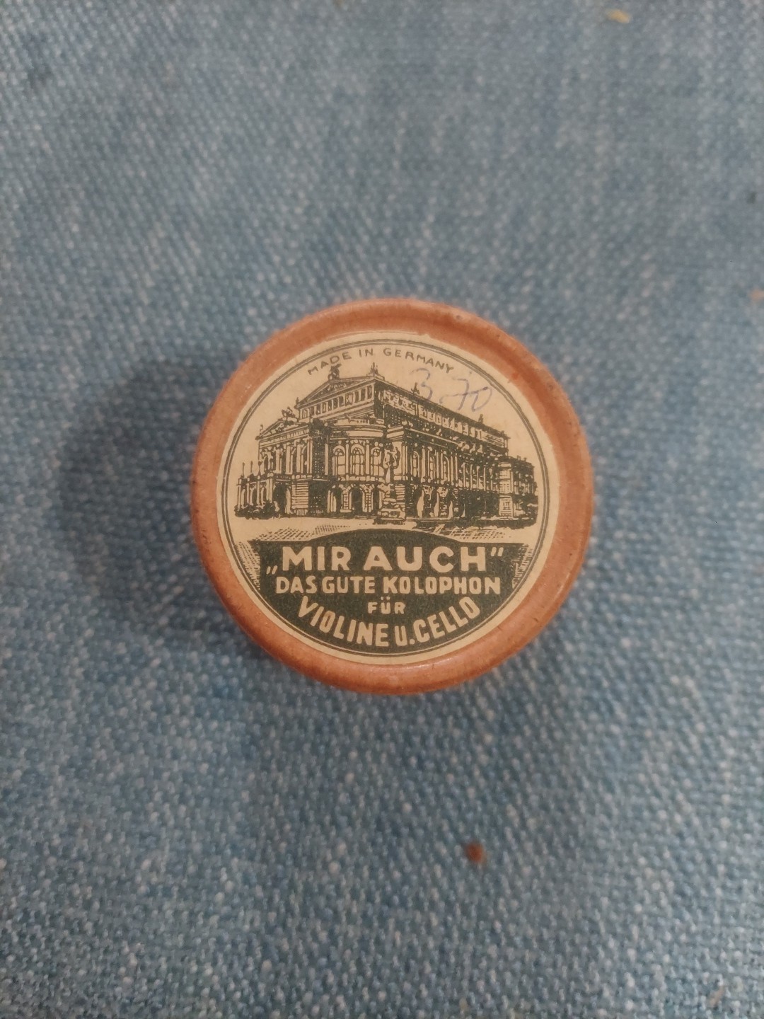 Antique Mir Auch Violin Rosin 