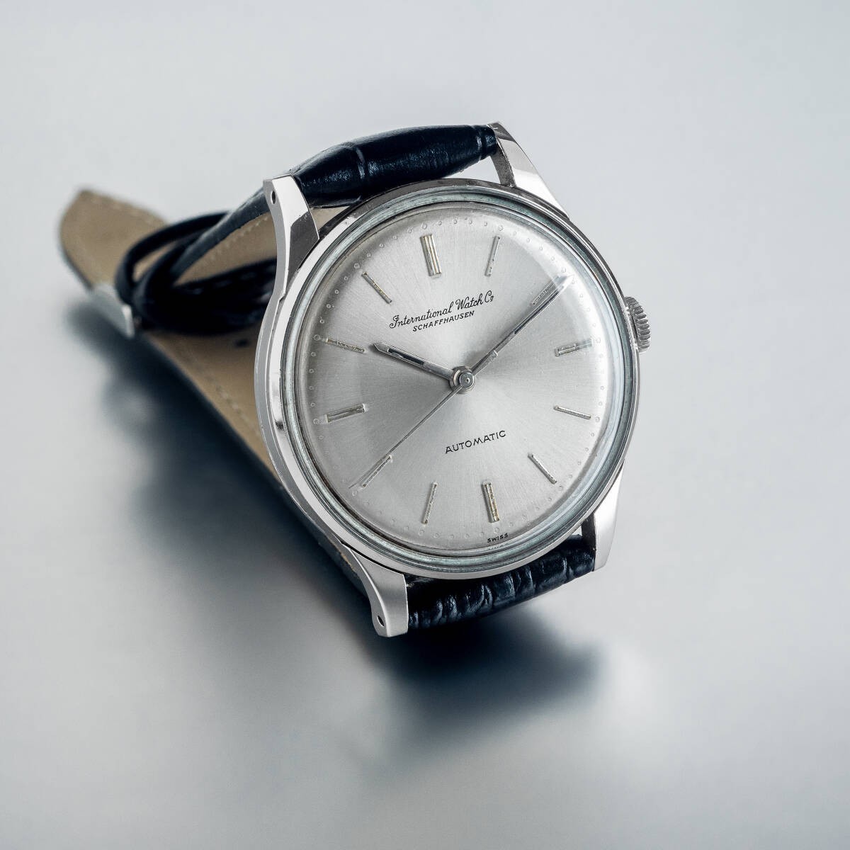 IWC Schaffhausen Stainless Steel Silver 1962 Cal.853 Automatic winding Round