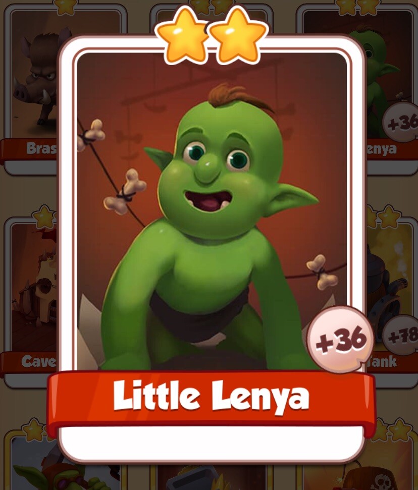 coin master Little Lenya card