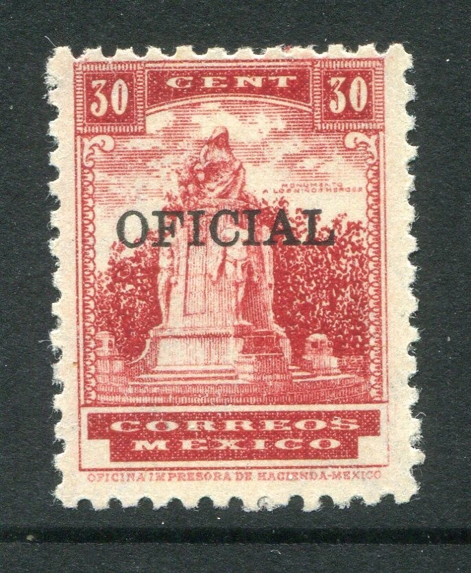 Mexico #O197 Official 30 C. [Mint Hinged] 