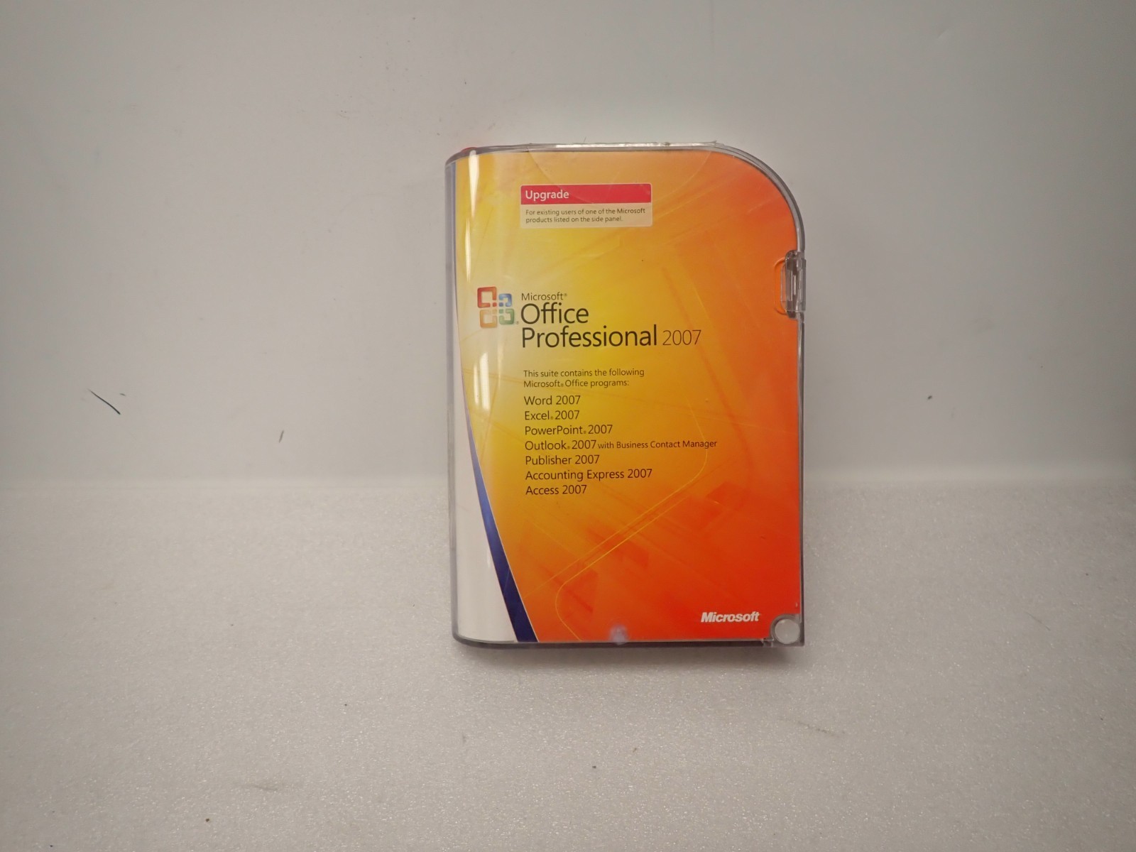 Microsoft Office 2007 Pro Upgrade – Retail Box Complete w/ Product Key