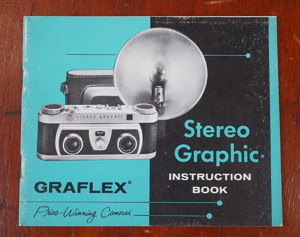 GRAFLEX STEREO GRAPHIC INSTRUCTION BOOK/227002
