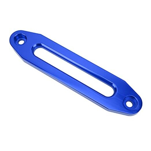  Hawse Style Winch Fairlead, Car Hawse Winches Fairlead 10in/25.4cm B(Blue）