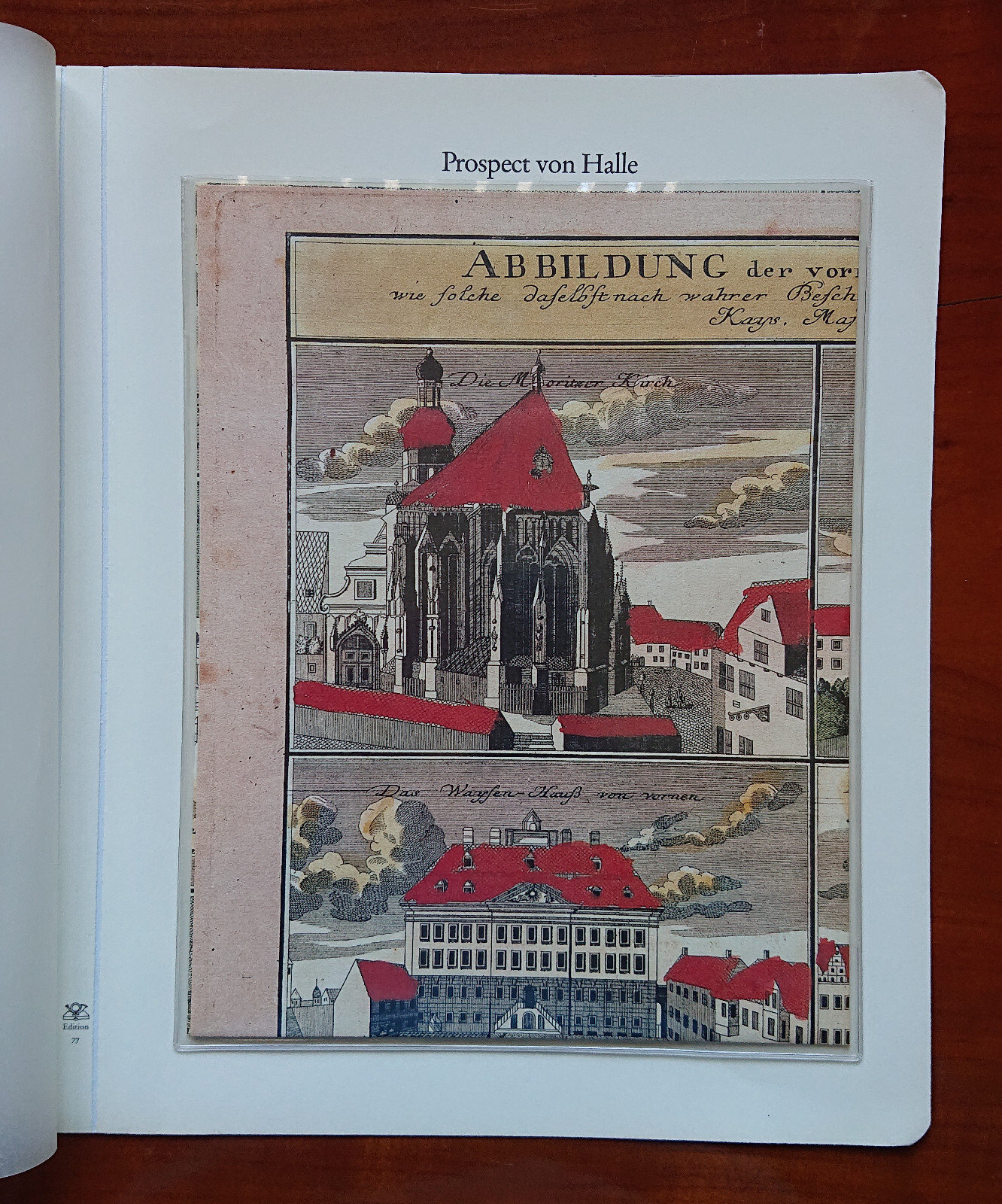 Vordruckblatt Cityscape By Hall Cartographer Bn Johann Baptist Homann Nuremberg