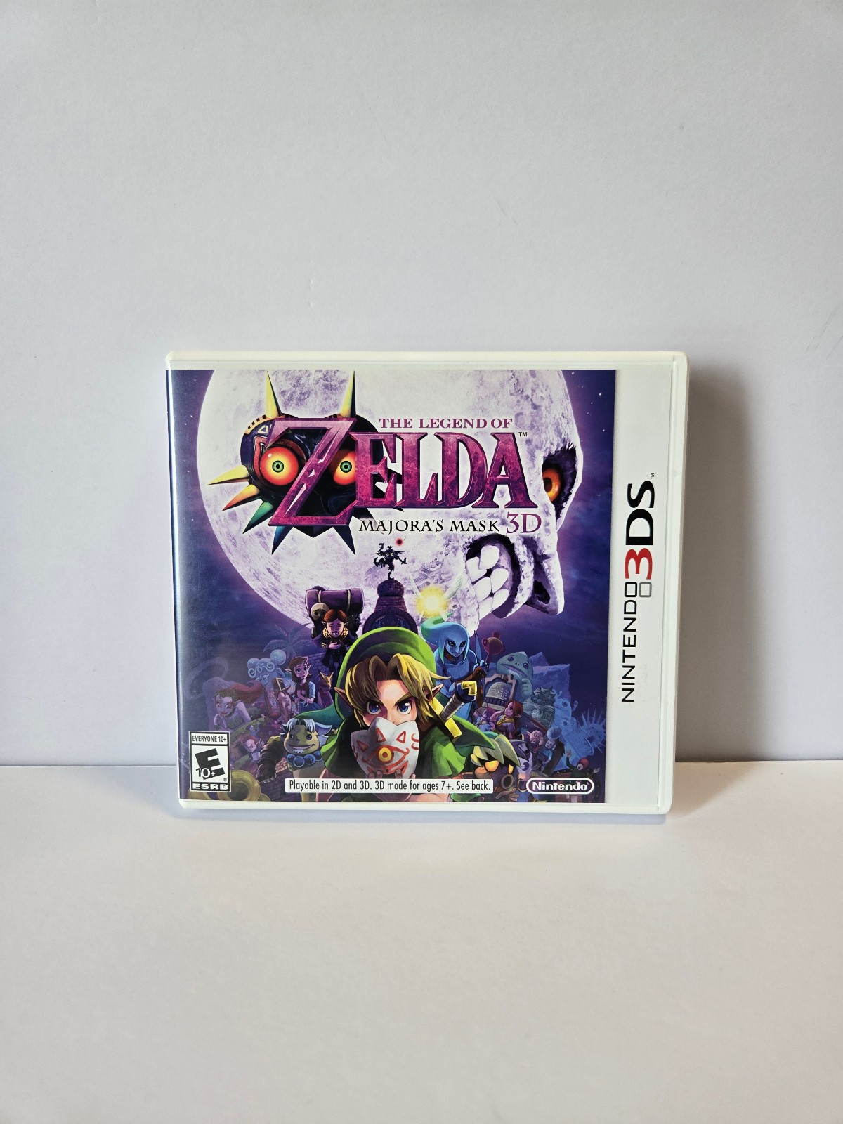 The Legend of Zelda Majora's Mask 3D (Nintendo 3DS) Original Case & Manual Only