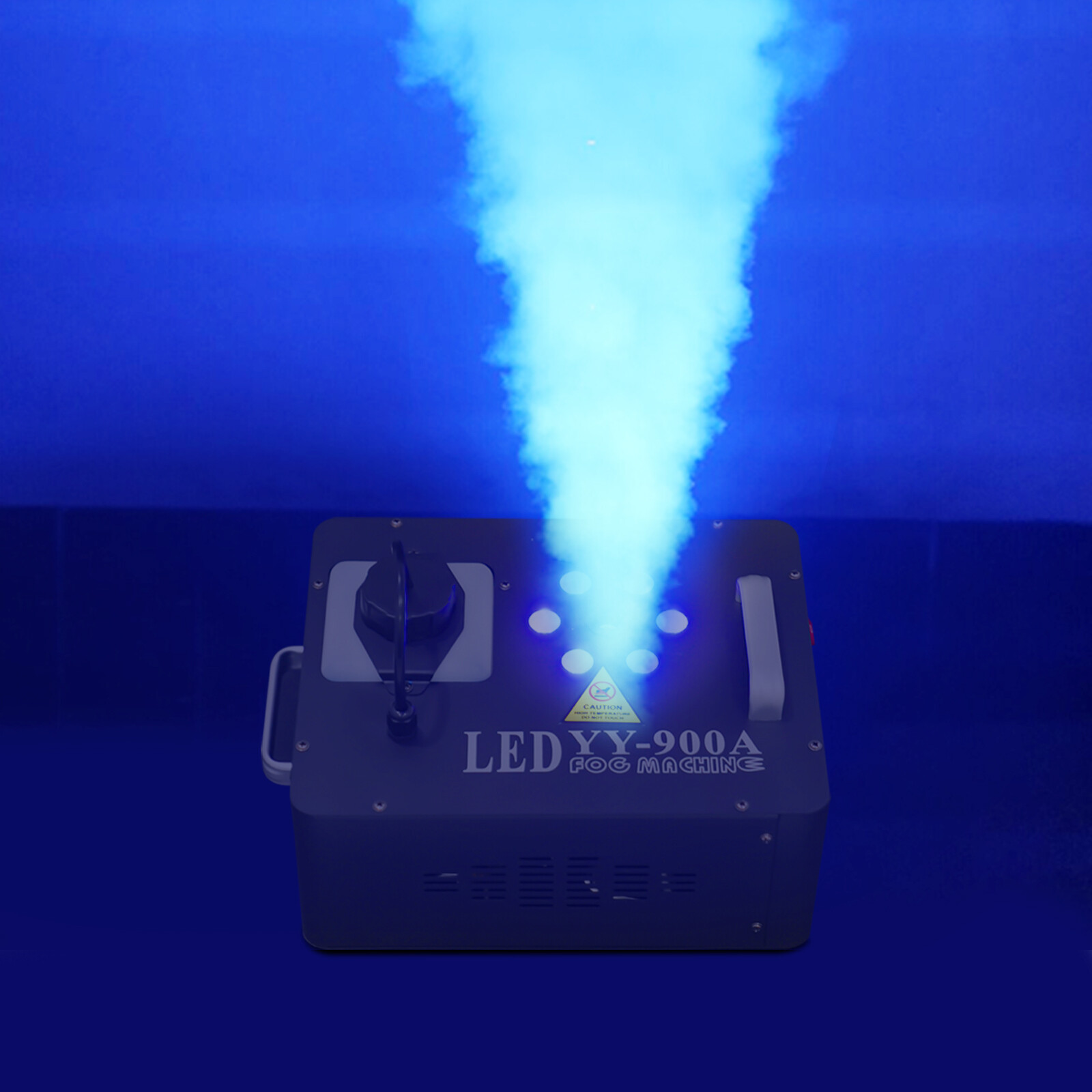 6LED DJ Geyser Smoke Fog Machine Pyro Stage Vertical Upspray Fogger DMX RGB