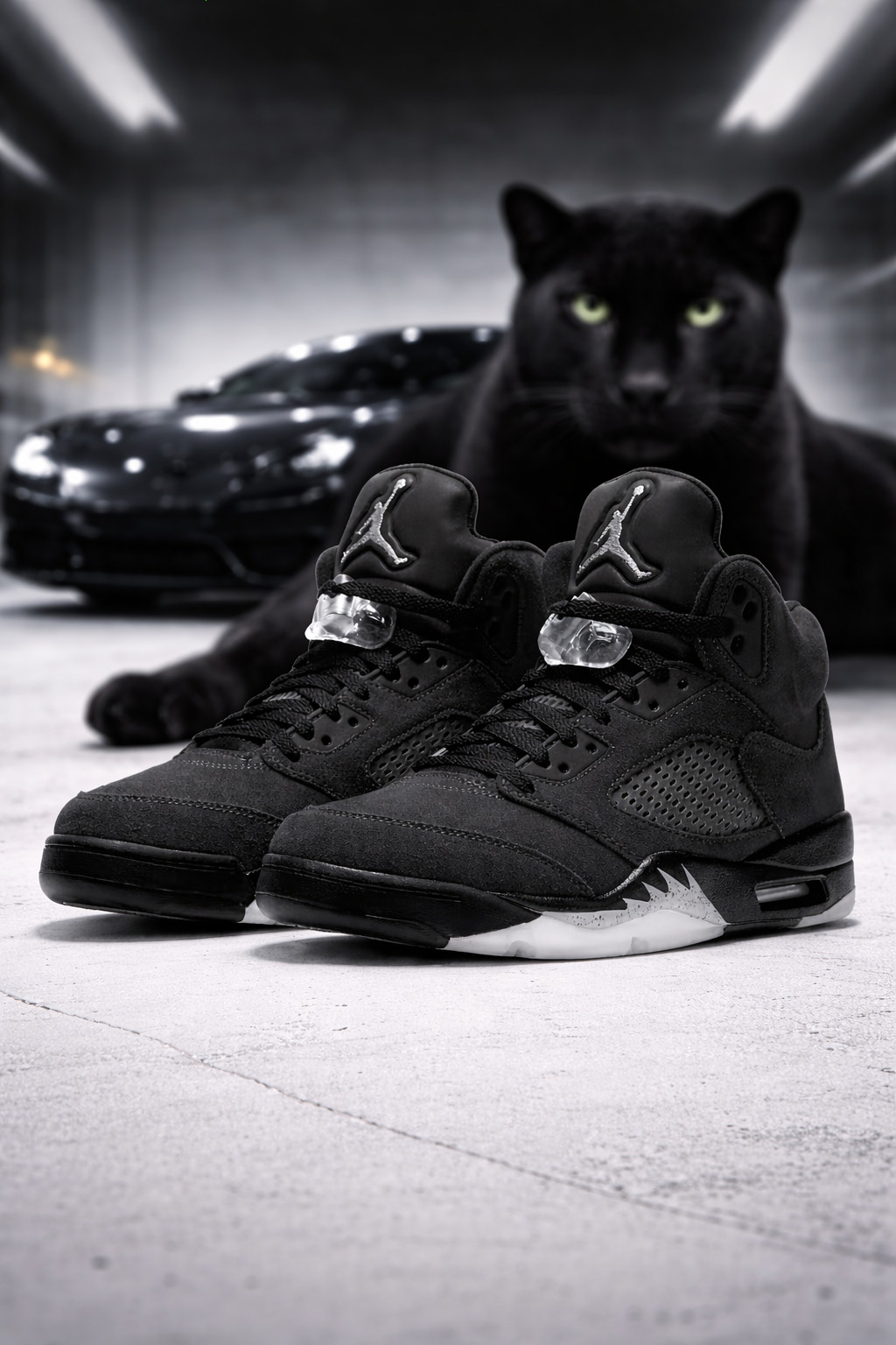 Jordan 5 "Black Cat" Men's Size US 7-12