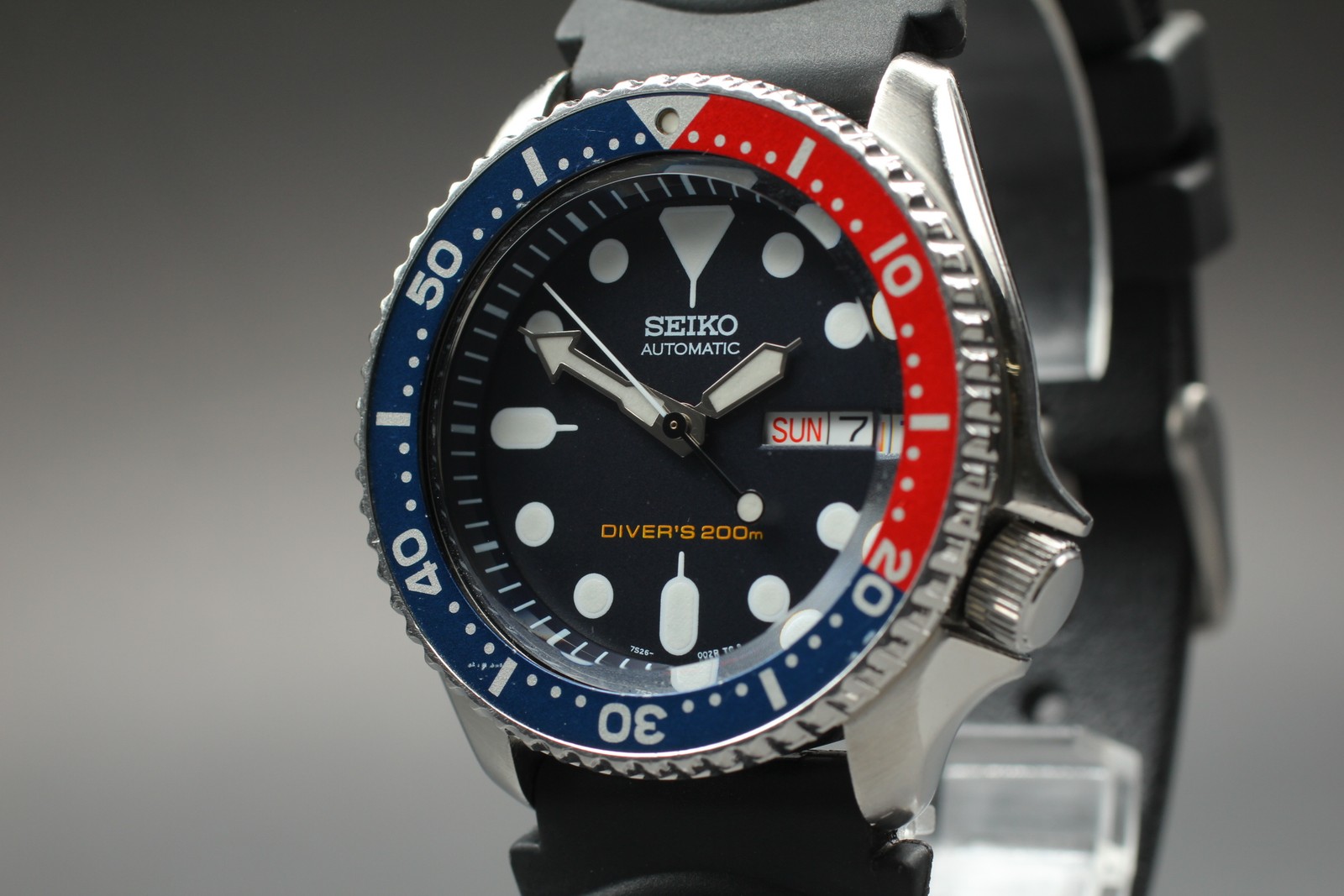 [N MINT] SEIKO 7S26-0020 SKX009 Automatic PEPSI Diver 21J 42mm Men's Watch JAPAN