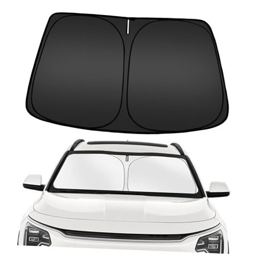  Windshield Sun Shade Custom Fit Foldable Front Window for Kia NIRO 2017-2024