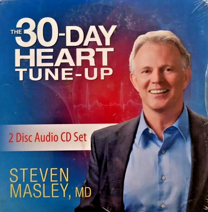 Steven Masley - The 30-Day Heart Tune-Up 2-CD Set Audiobook Brand New Sealed
