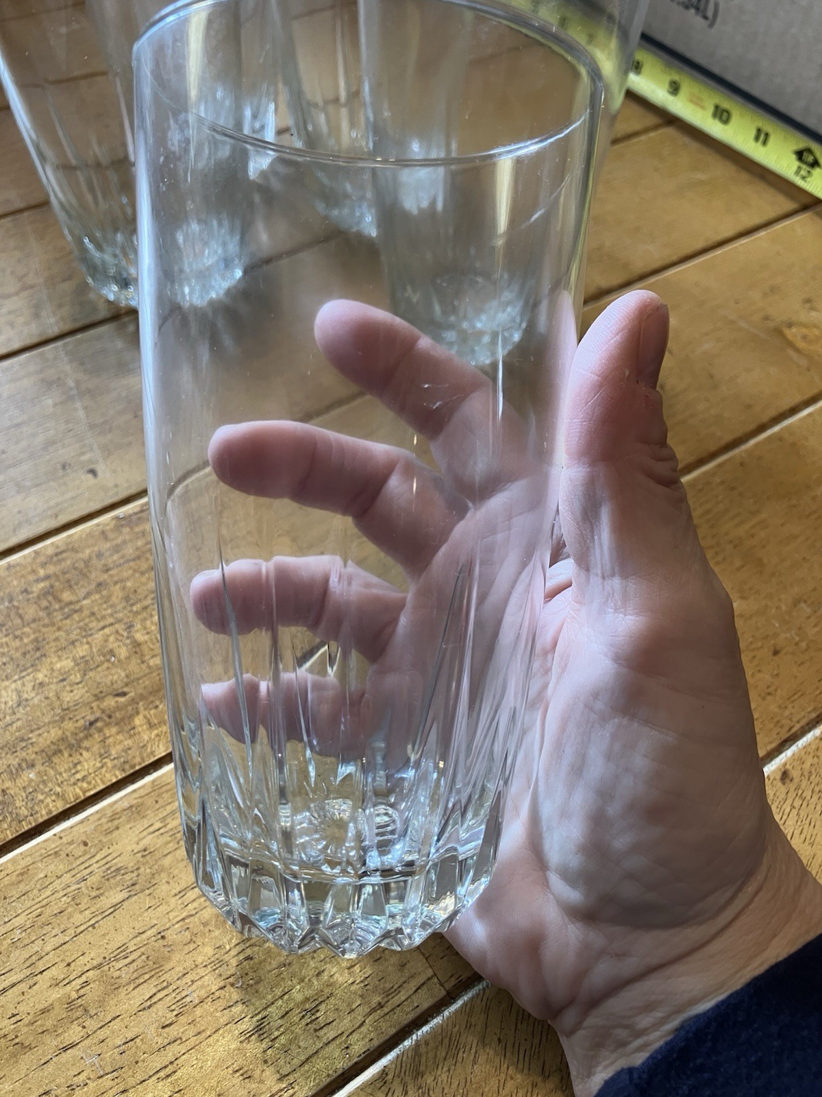 Qty 5 Drinking Glasses Clear