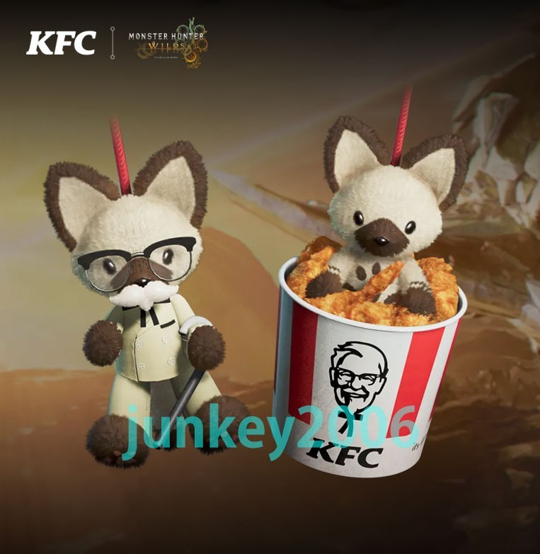 🎮 Monster Hunter Wilds × 🍗 KFC 🔑 Colonel & Barrel AIROU ✨ PS5 💻 Steam Code