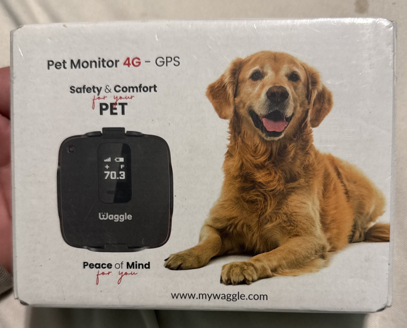 Waggle Pet Monitor 4G LTE-gps New Sealed
