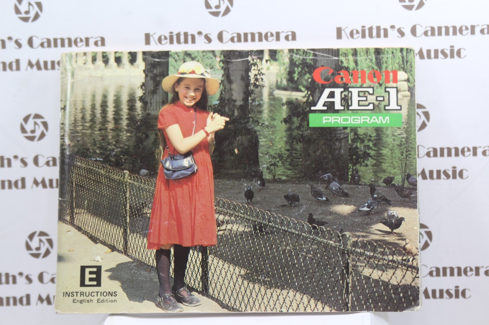Genuine Canon AE-1 Program AE1 Program Film Camera Owners Instruction Manual