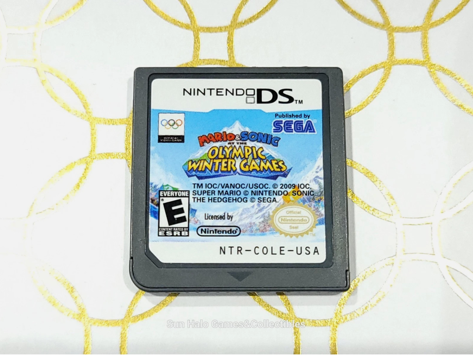 Mario & Sonic at the Olympic Winter Games (Nintendo DS) Cart Only, Tested!