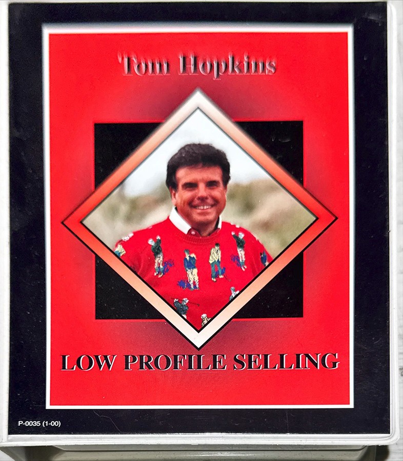 Tom Hopkins - Low Profile Selling 4 CD set - Brand NEW never played