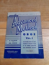 Rubank Advanced Method for Oboe,  Volume 1