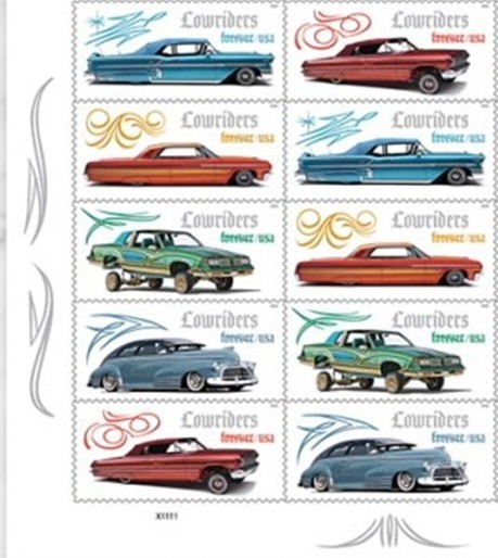 #6062 - #6066   2026 Low Riders Plate Block/10 - MNH (After March 14)