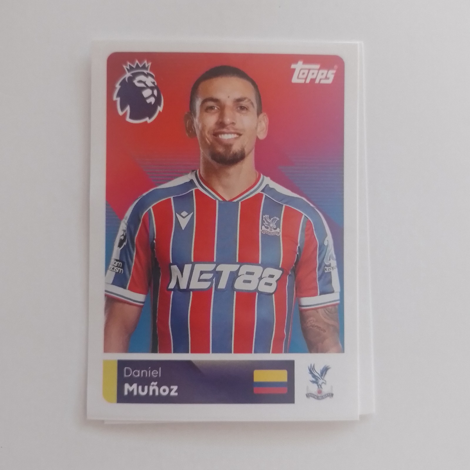 Topps Premier League Stickers  2026 - #202 Daniel Muñoz 