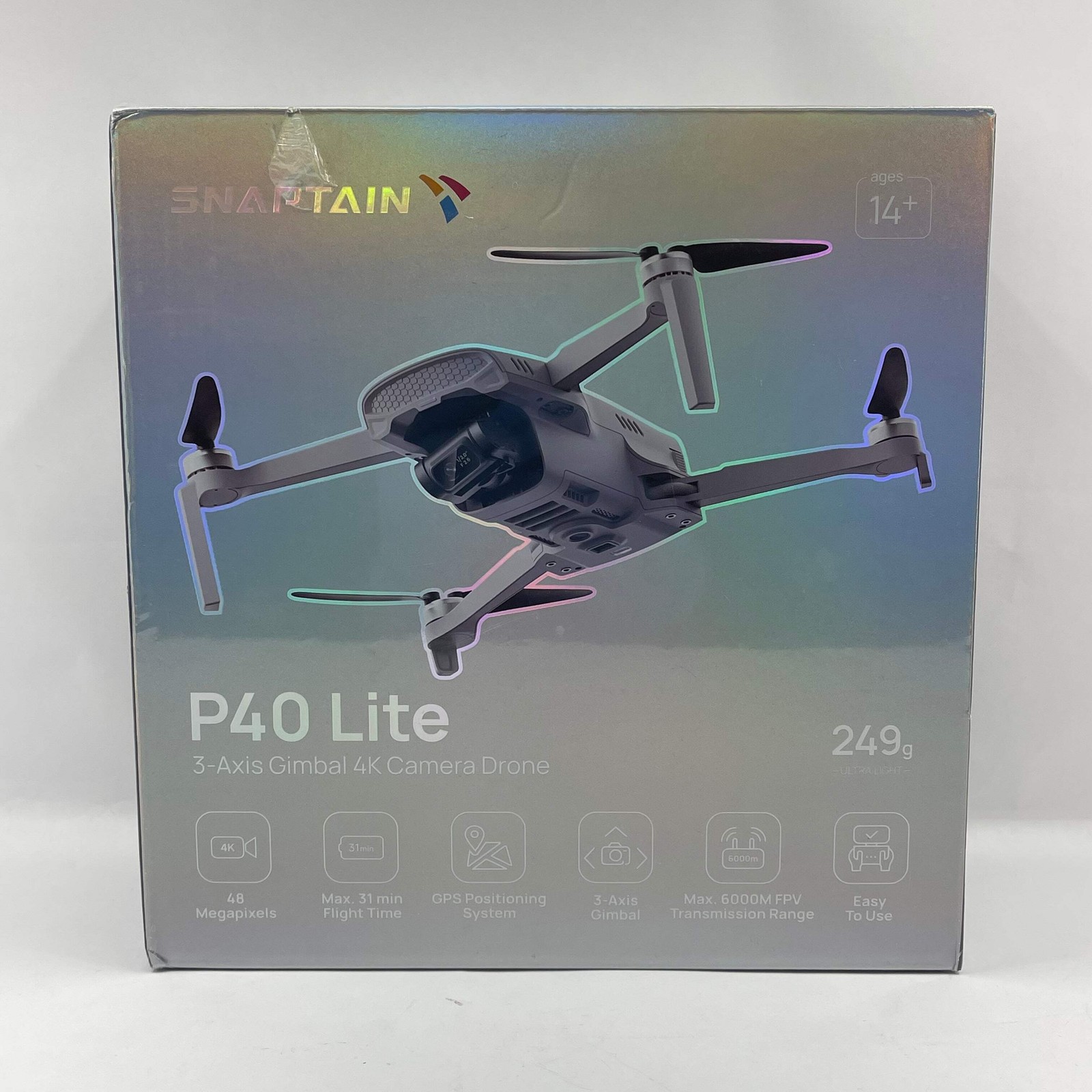 New Snaptain P40 Lite DR-STP41G 4K Quadcopter Camera Drone