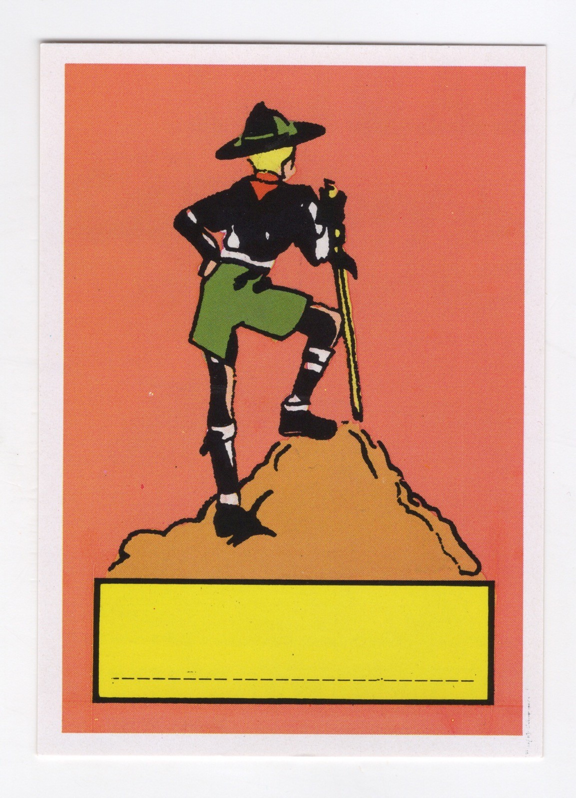 Panini Sticker 1987 Boy Scout