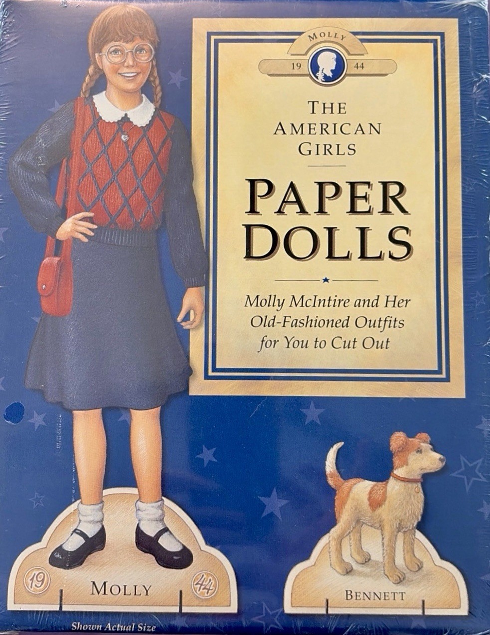 American Girl Paper Dolls Set 4 Kirsten Felicity Samantha Molly Sealed