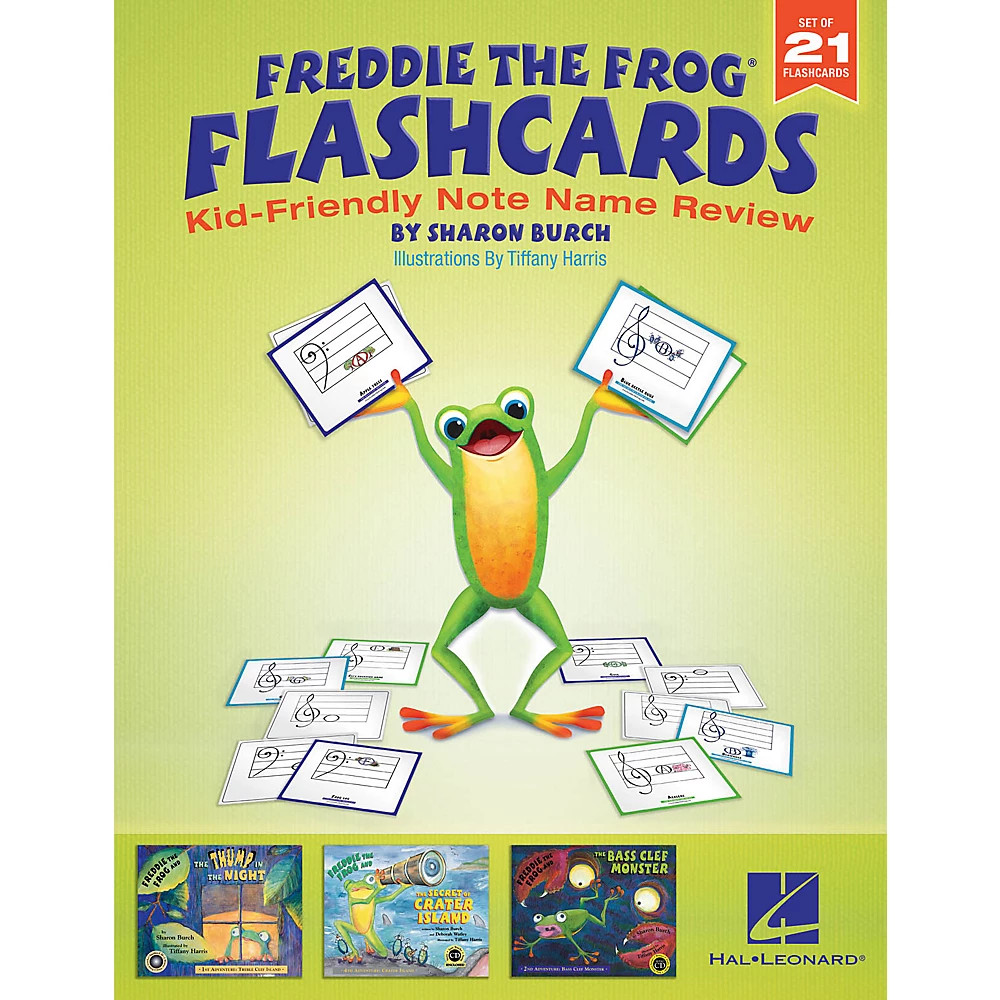Freddie the Frog Flashcards (Kid-Friendly Note Name Review) Resource Kit