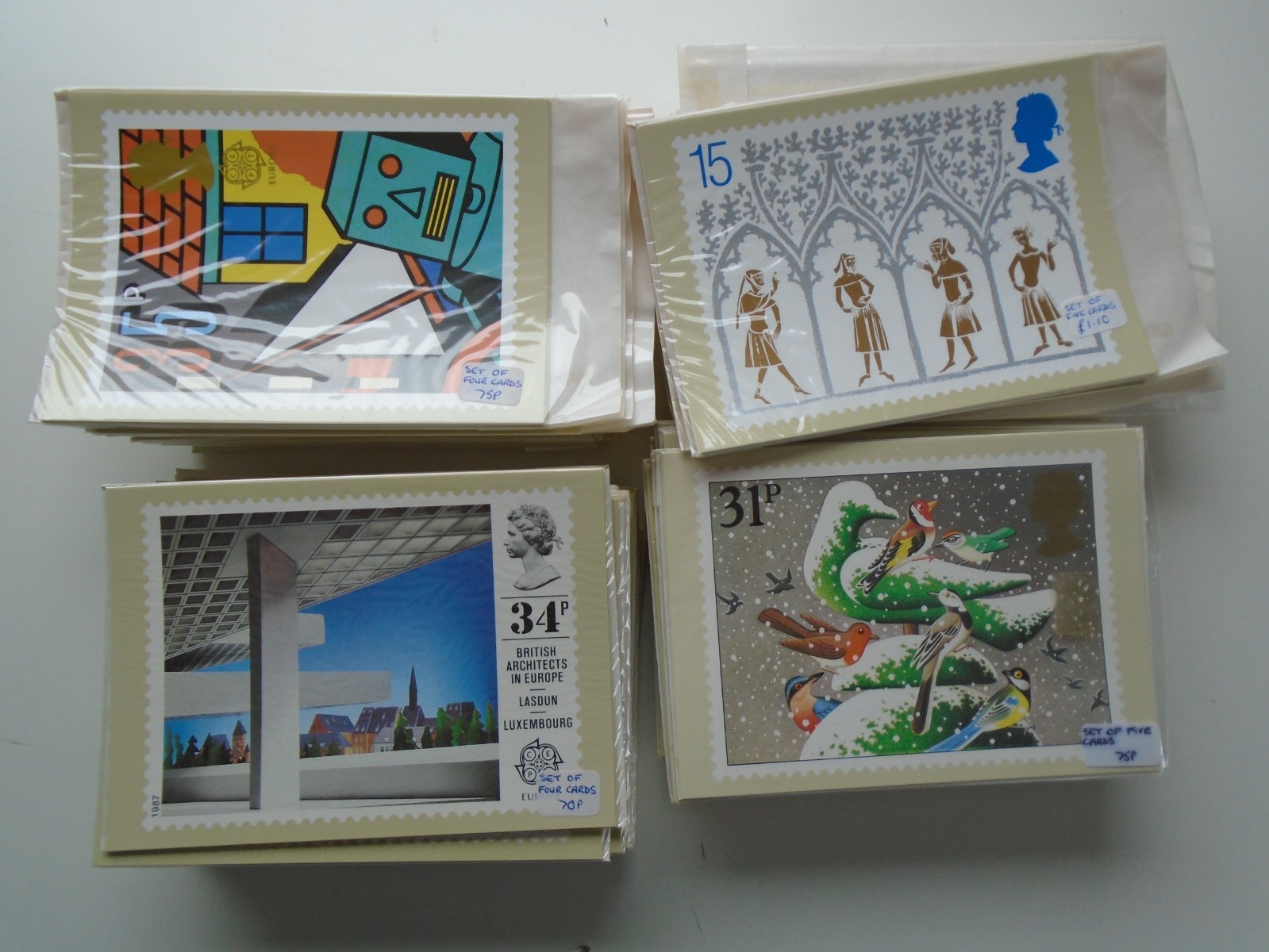 PHQ Cards - Circa 1.8kg collection of mint 1980s cards in sets. See pics below.