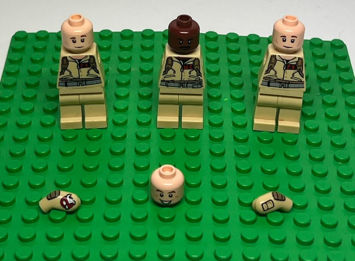 Ghostbusters Mini-figure Replacement Parts Lot