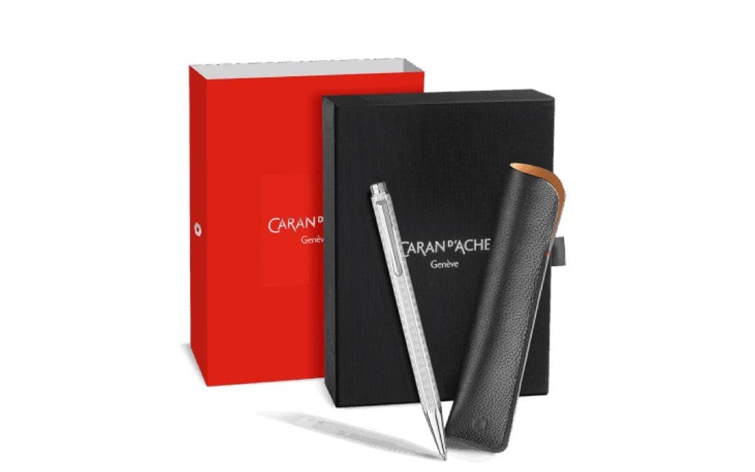 Limited Edition Ecridor Peak Ballpoint Pen Gift Set Caran D'Ache