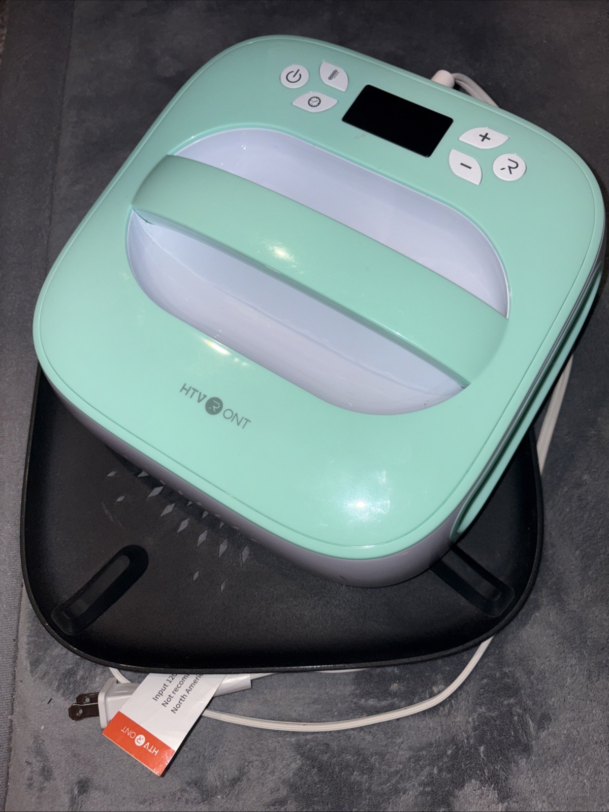 HTVRONT Heat Press Machine for T-Shirts & HTV Vinyl Projects Mint Green.