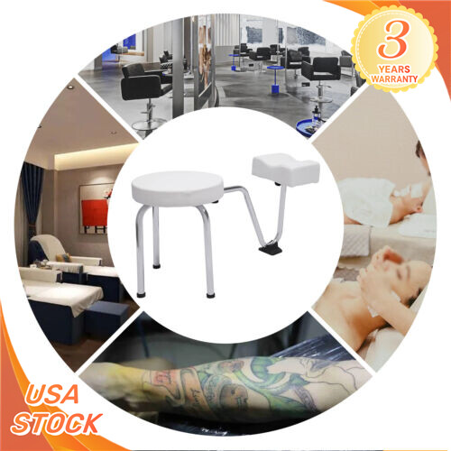 Pedicure Foot Rest Manicure Stool Salon Beauty Stool Freestanding Salon Chair
