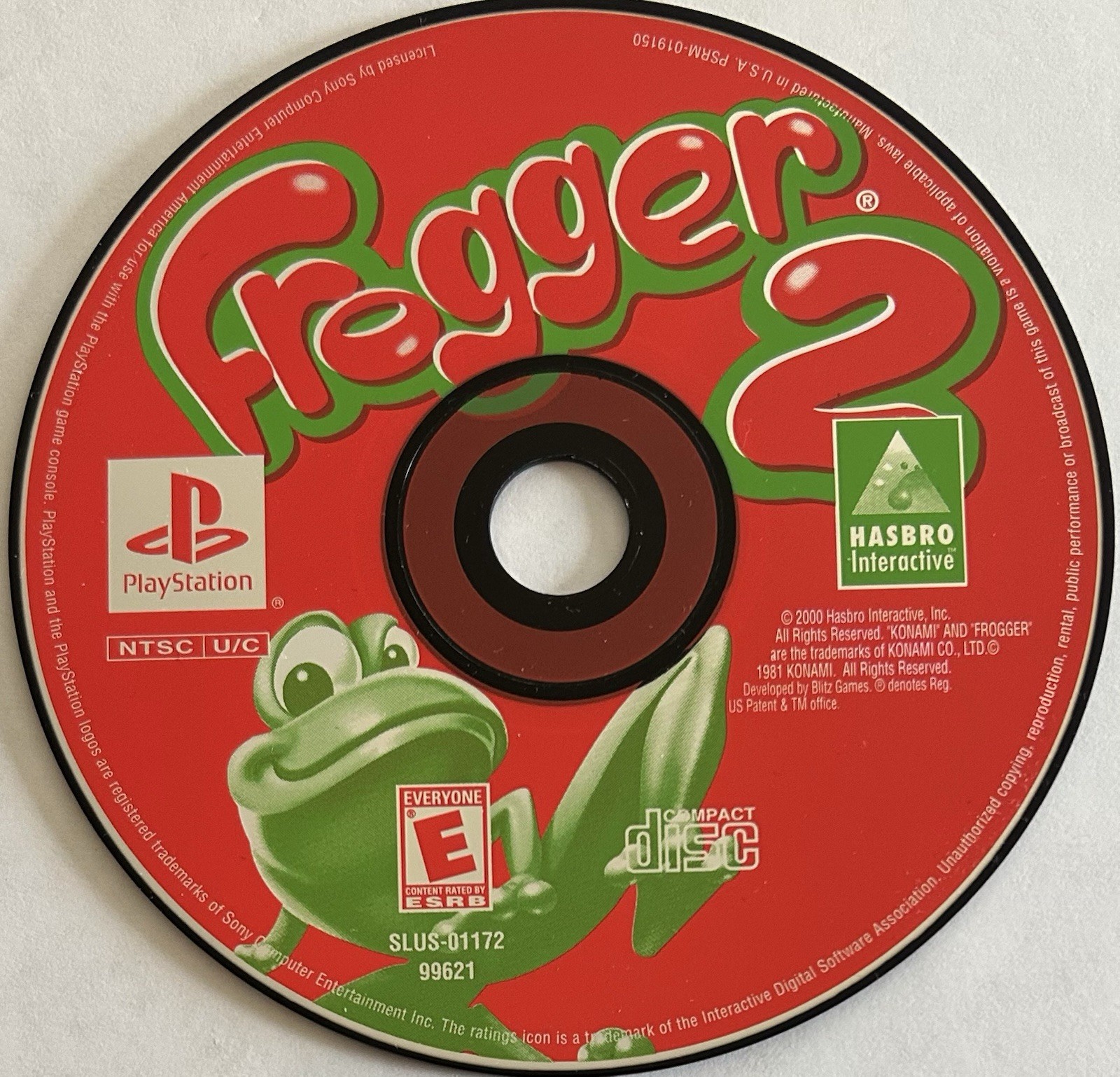 Frogger 2 (Sony PlayStation 1, PS1) DISC ONLY | NO TRACKING | M2143