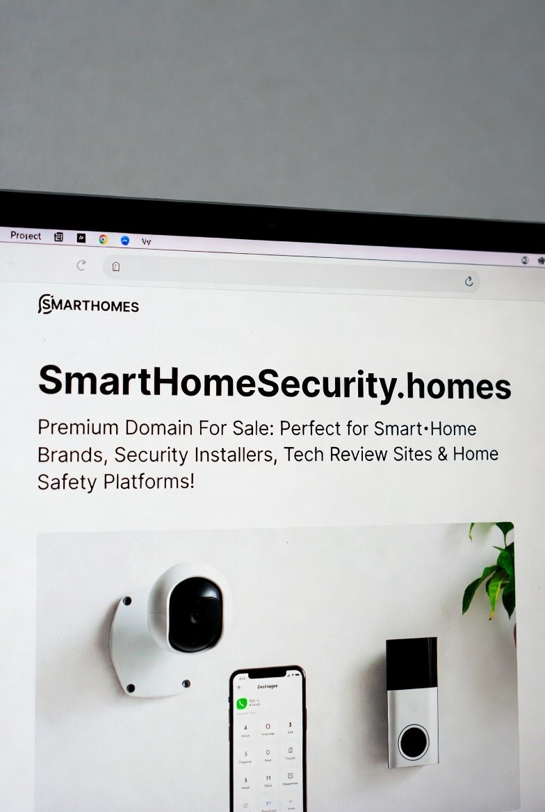 SmartHomeSecurity.homes  Premium Domain | Smart Home Security, Alarm Systems