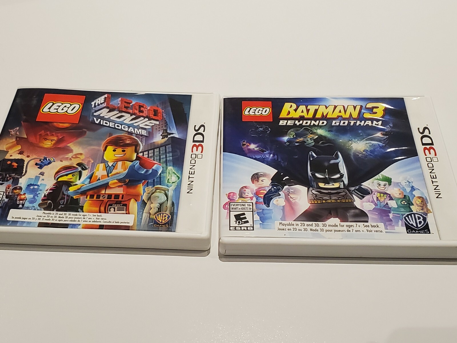 LEGO Batman 3: Beyond Gotham & Lego Movie the Videogame (Nintendo 3DS, 2014) 