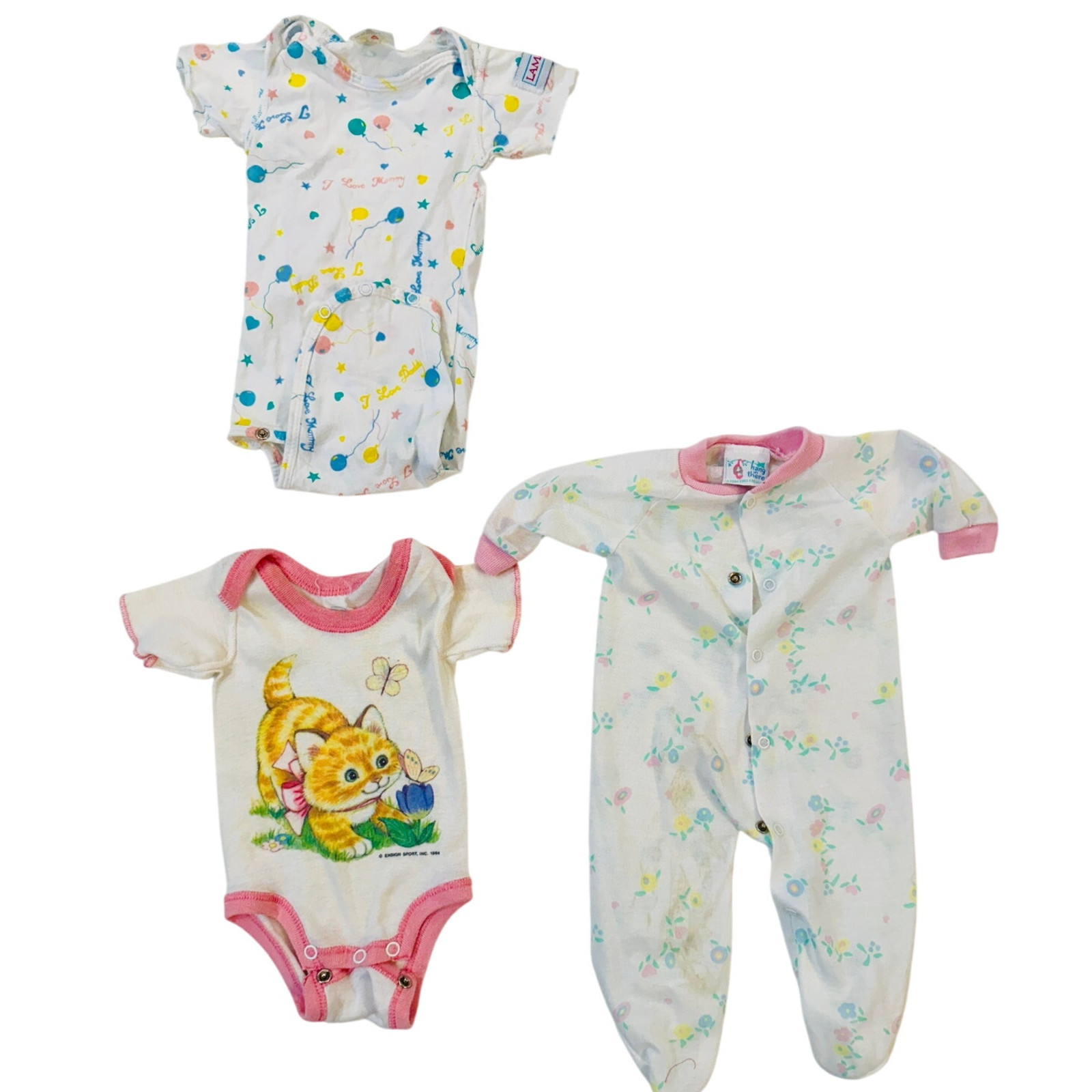 Vintage Baby Clothes Mystery Box Lot 5pcs | 70s 80s 90s | Newborn–2T | Reseller