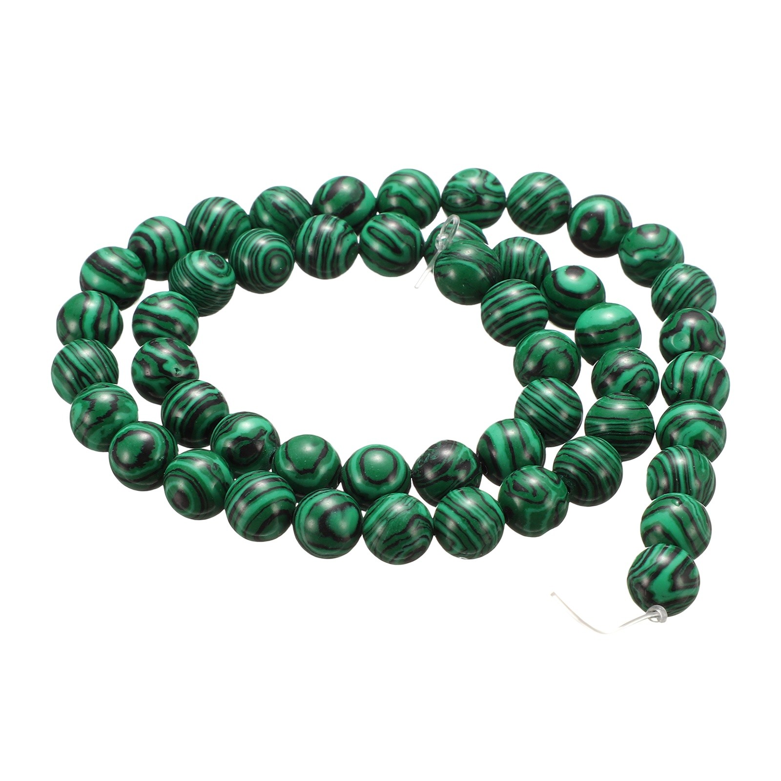 100pcs Malachite Natural Stone Beads 8mm Round Loose Bead